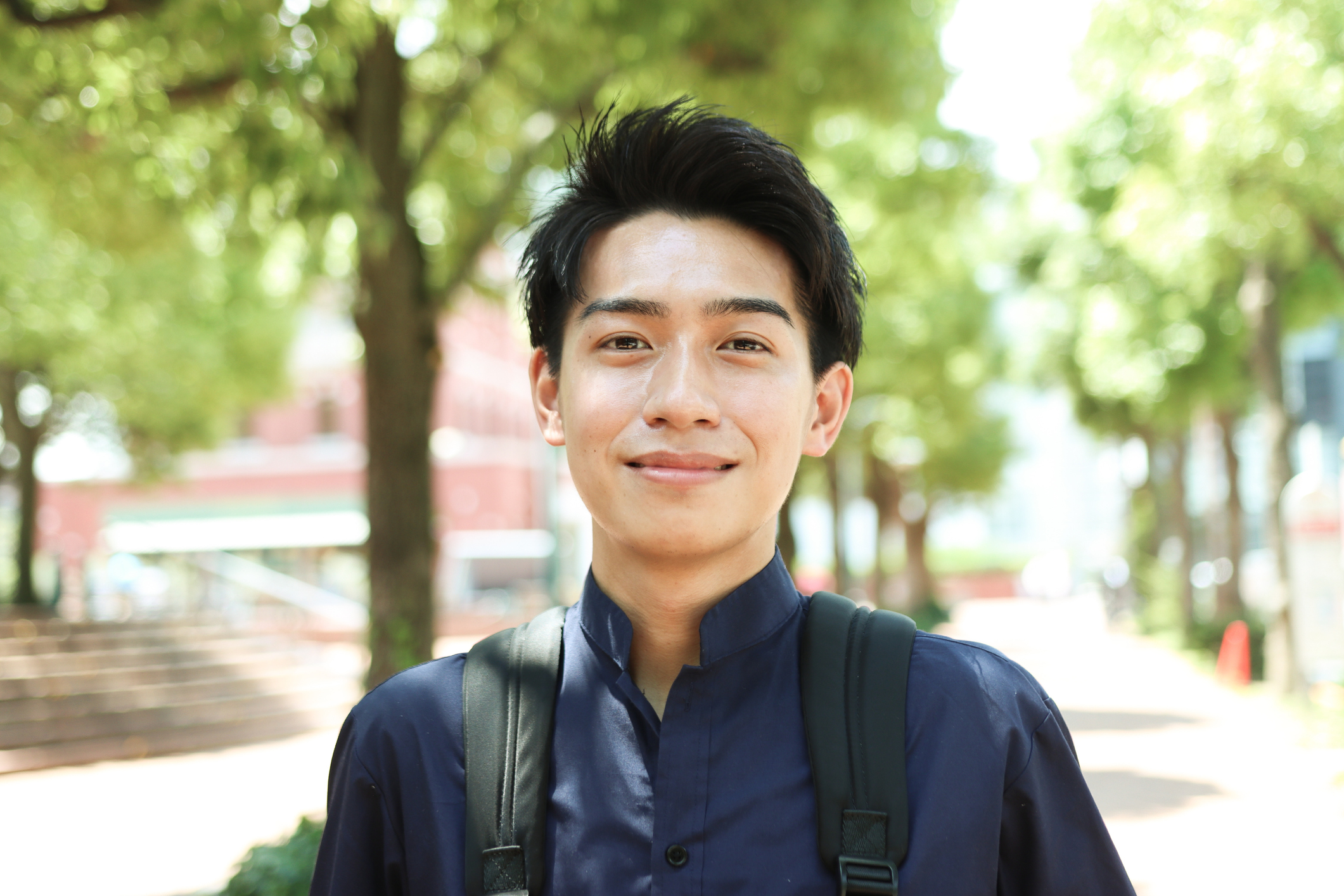 Portrait of Young Asian Man