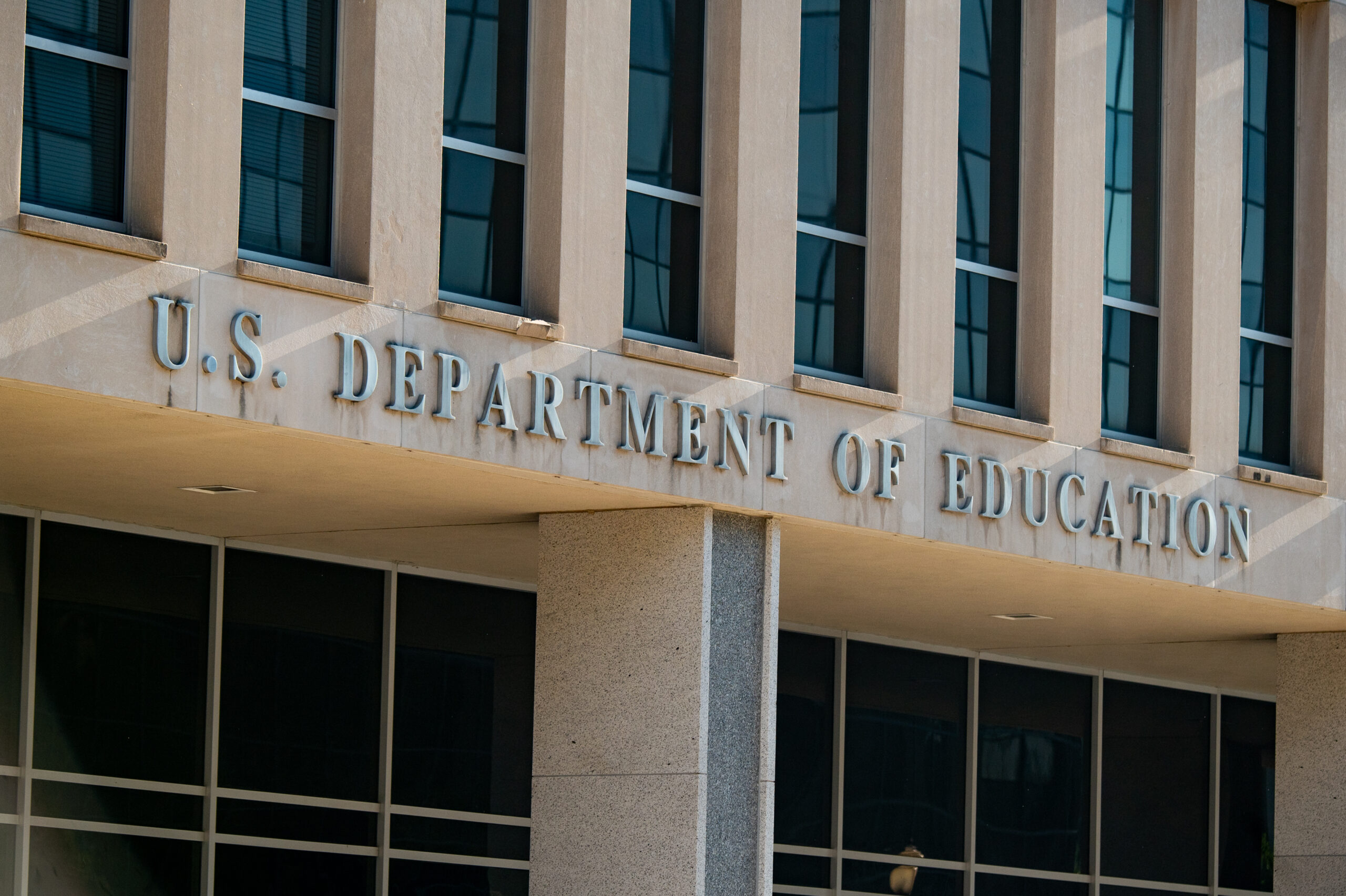 The U.S. Department of Education building stands in Washington, D.C., U.S.