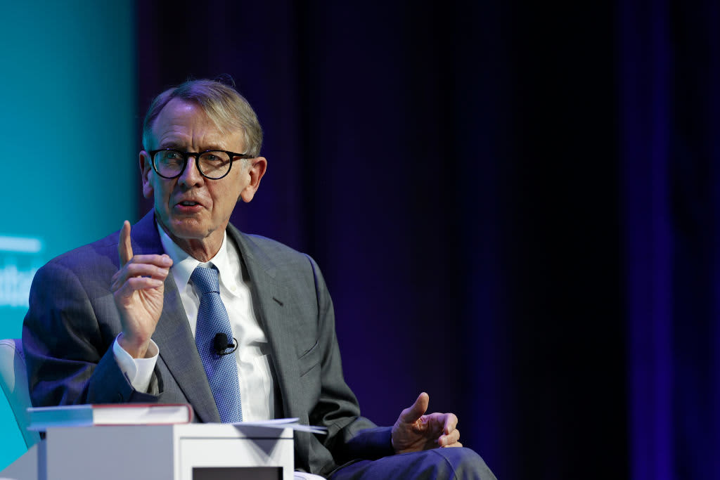 John Doerr, chairman and co-founder of Kleiner Perkins Caulfield & Byers, speaking during the 2022 CERAWeek by S&P Global conference in Houston, Texas.