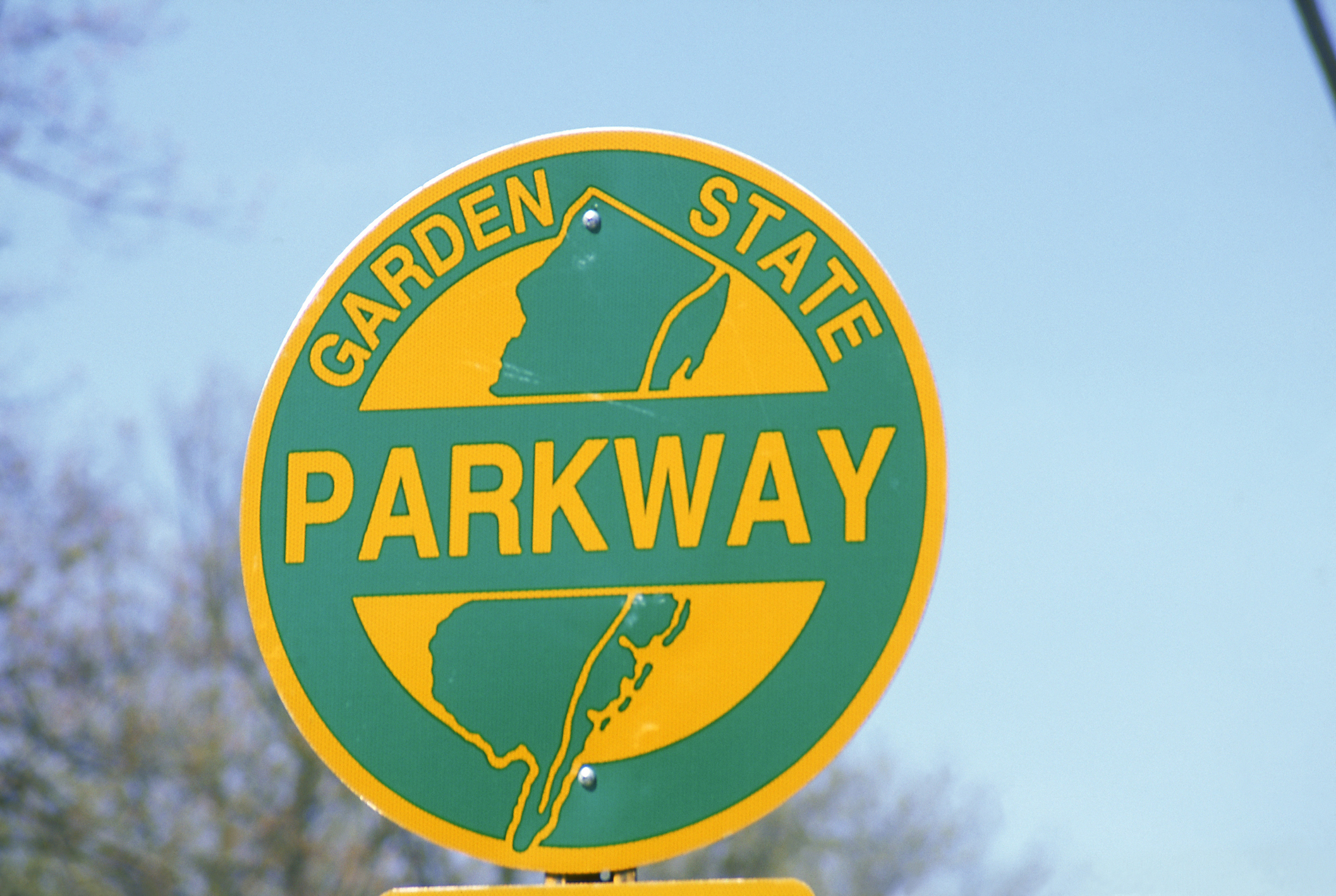 garden state parkway sign, nj