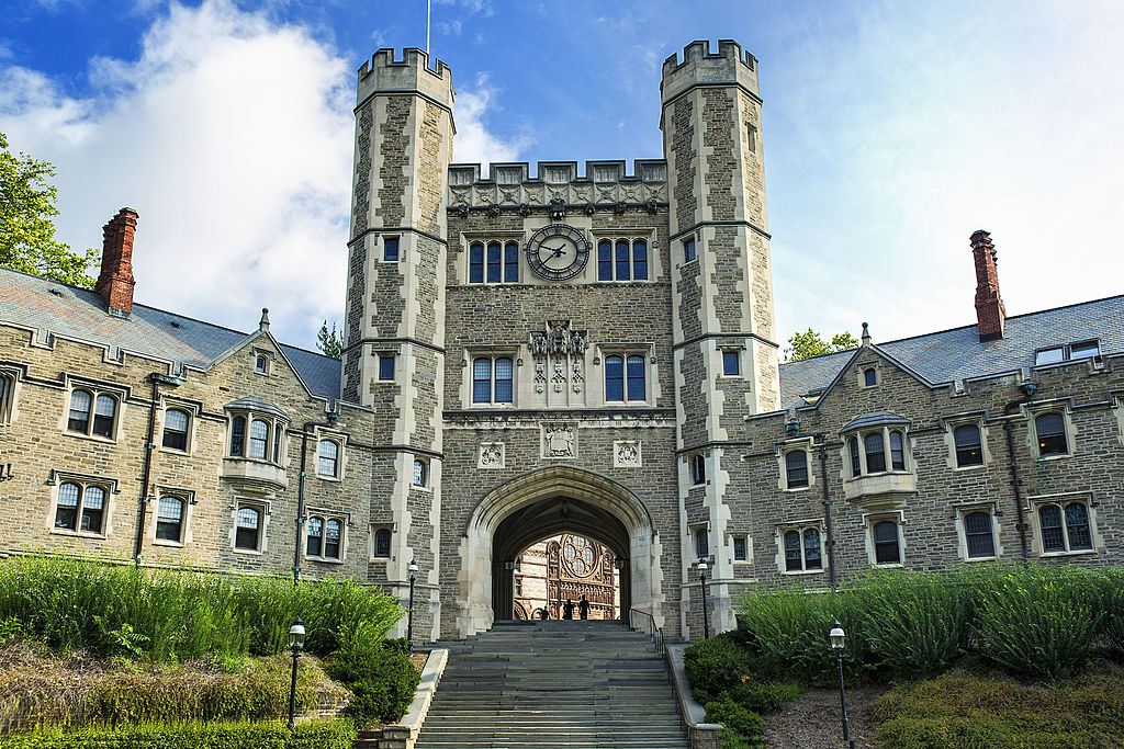 PRINCETON UNIVERSITY, PRINCETON, NEW JERSEY, UNITED STATES - 2012/08/05: Blair Hall on the campus of Princeton University. (Photo by John Greim/LightRocket via Getty Images)