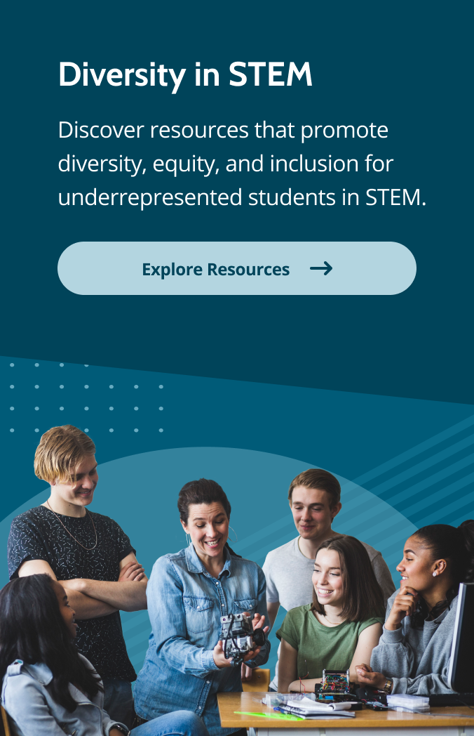 Explore BestColleges' Diversity in STEM resources