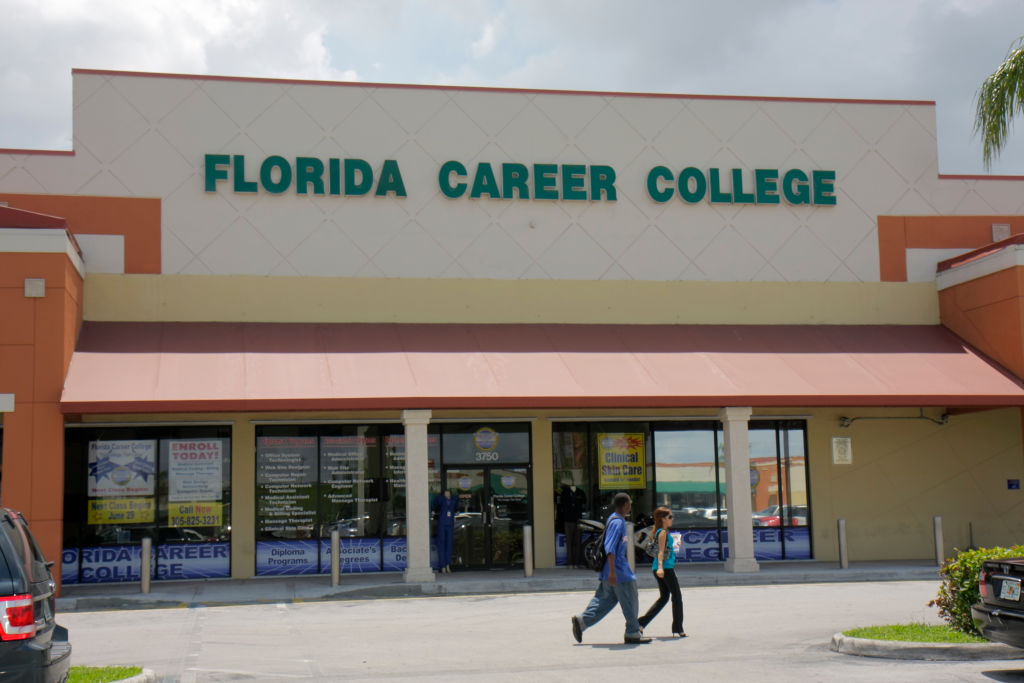 The exterior of Florida Career College