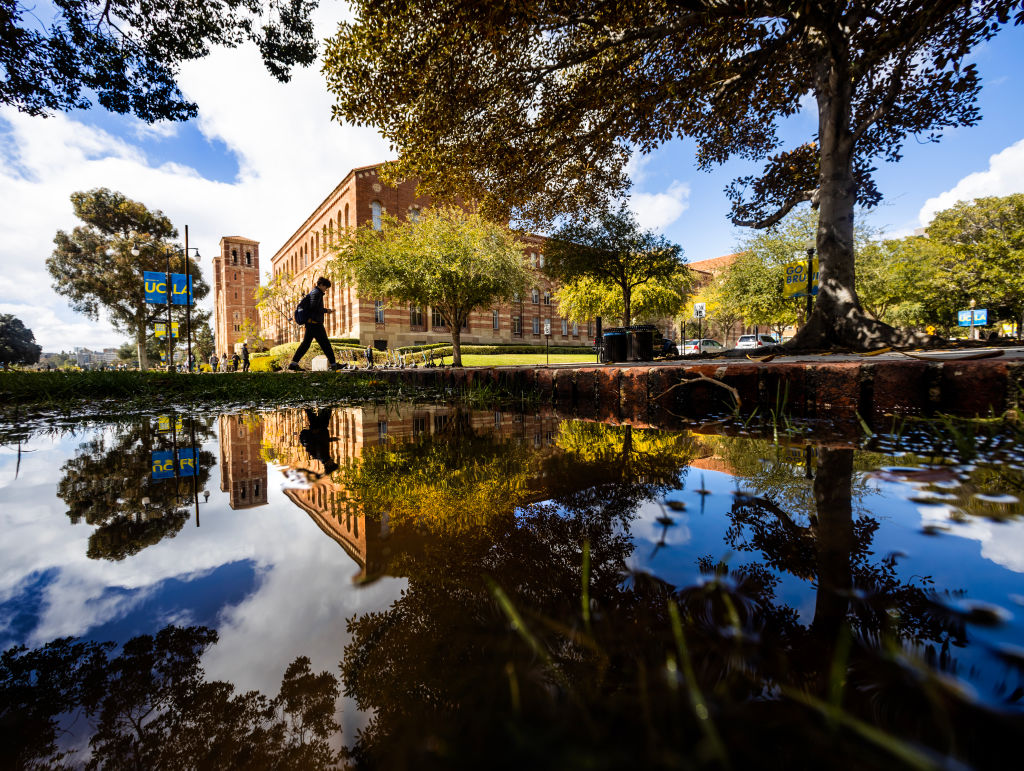 UCLA campus.