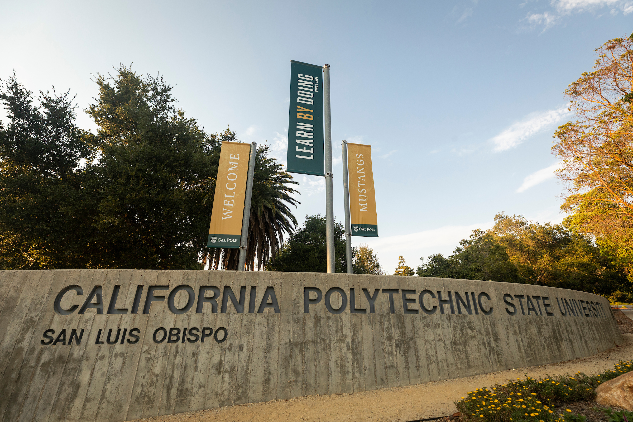 General photos of campus for the Landscape Master Plan. Photo by Joe Johnston/University Photographer/Cal Poly 8-17-20