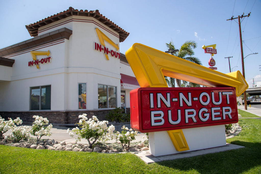 In-n-Out Burger in Badwin Park