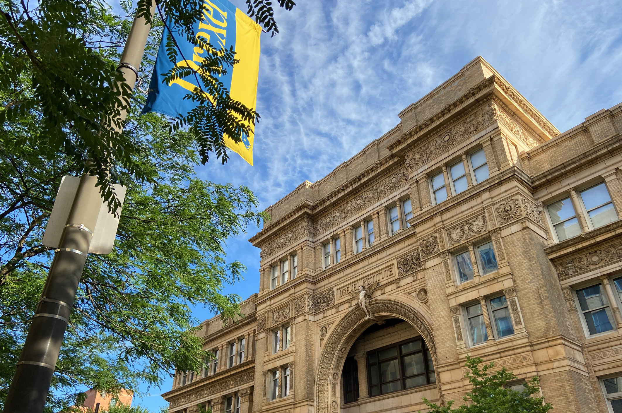 Historic building of the Drexel Institute