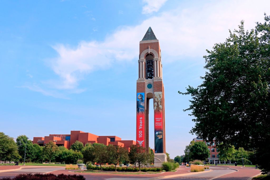 Shafer Bell Tower at Ball State University