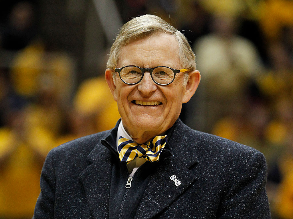 President E. Gordon Gee of WVU smiling