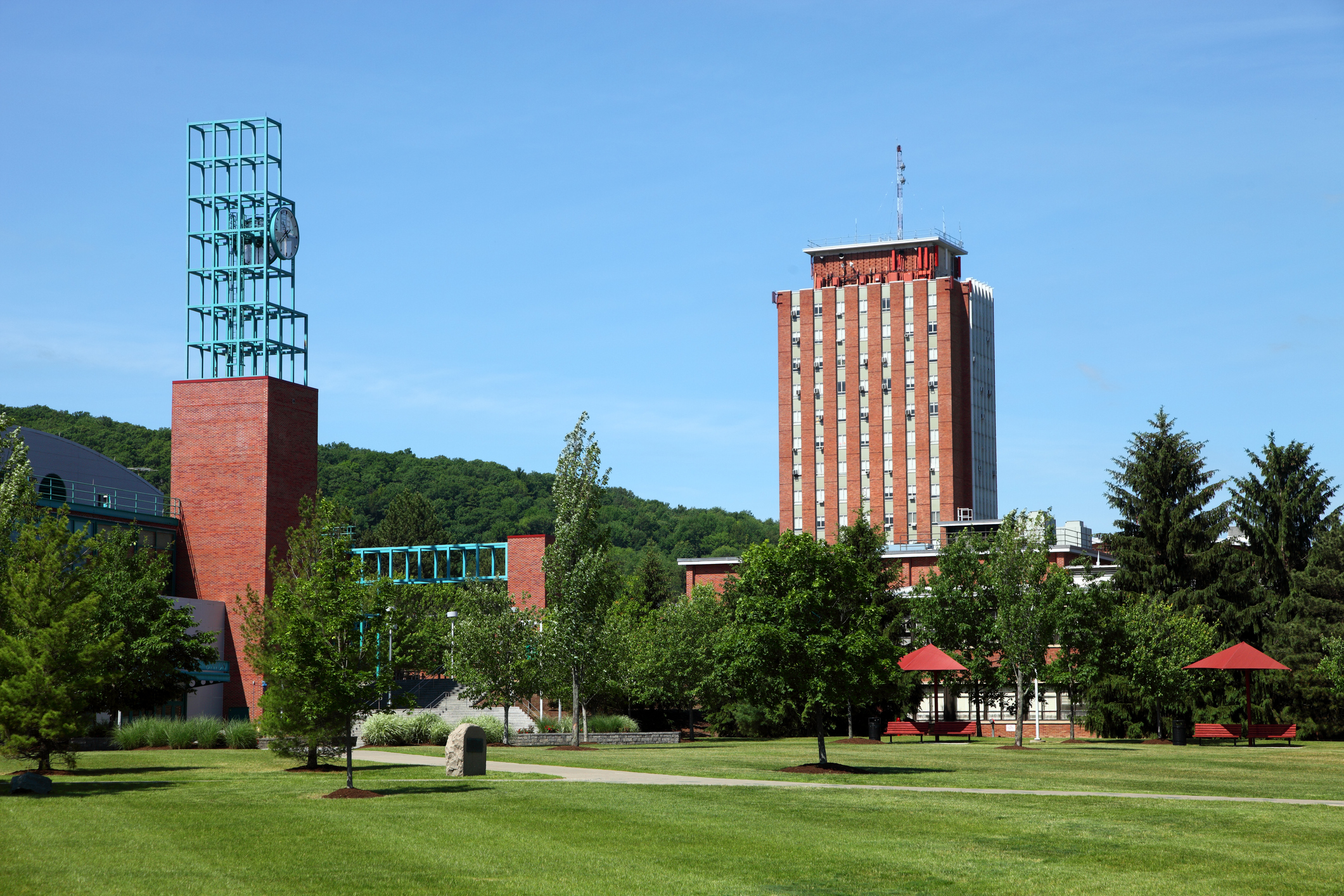 Binghamton University campus in New York